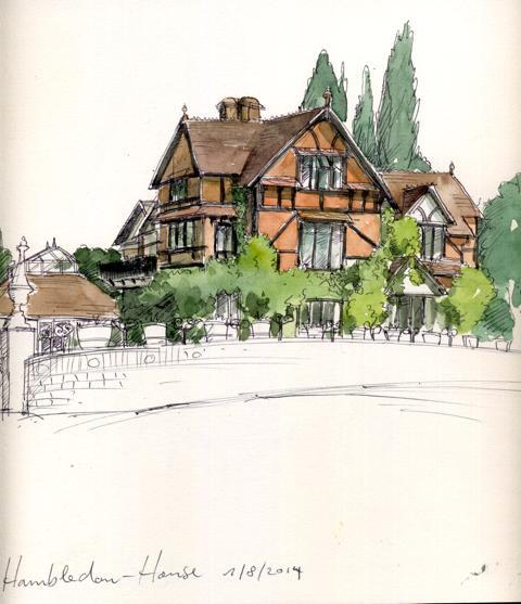 Bed and Breakfast Hambledon House Godalming Esterno foto